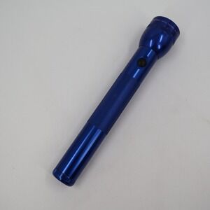 Maglite Flashlight 3-Cell D Blue Aluminum Adjustable Beam USA Made D3038316826